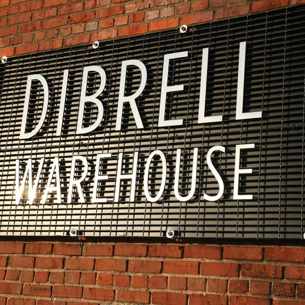 Dibrell Warehouse 3D signage