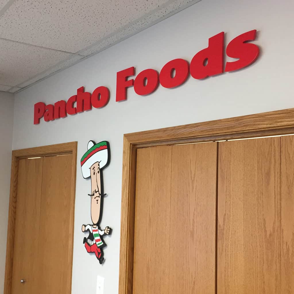 Pancbo Foods 3D Signage