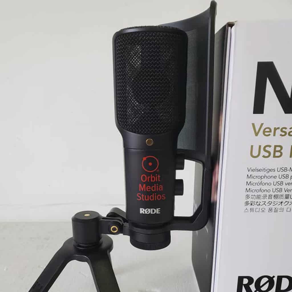 Branded microphone