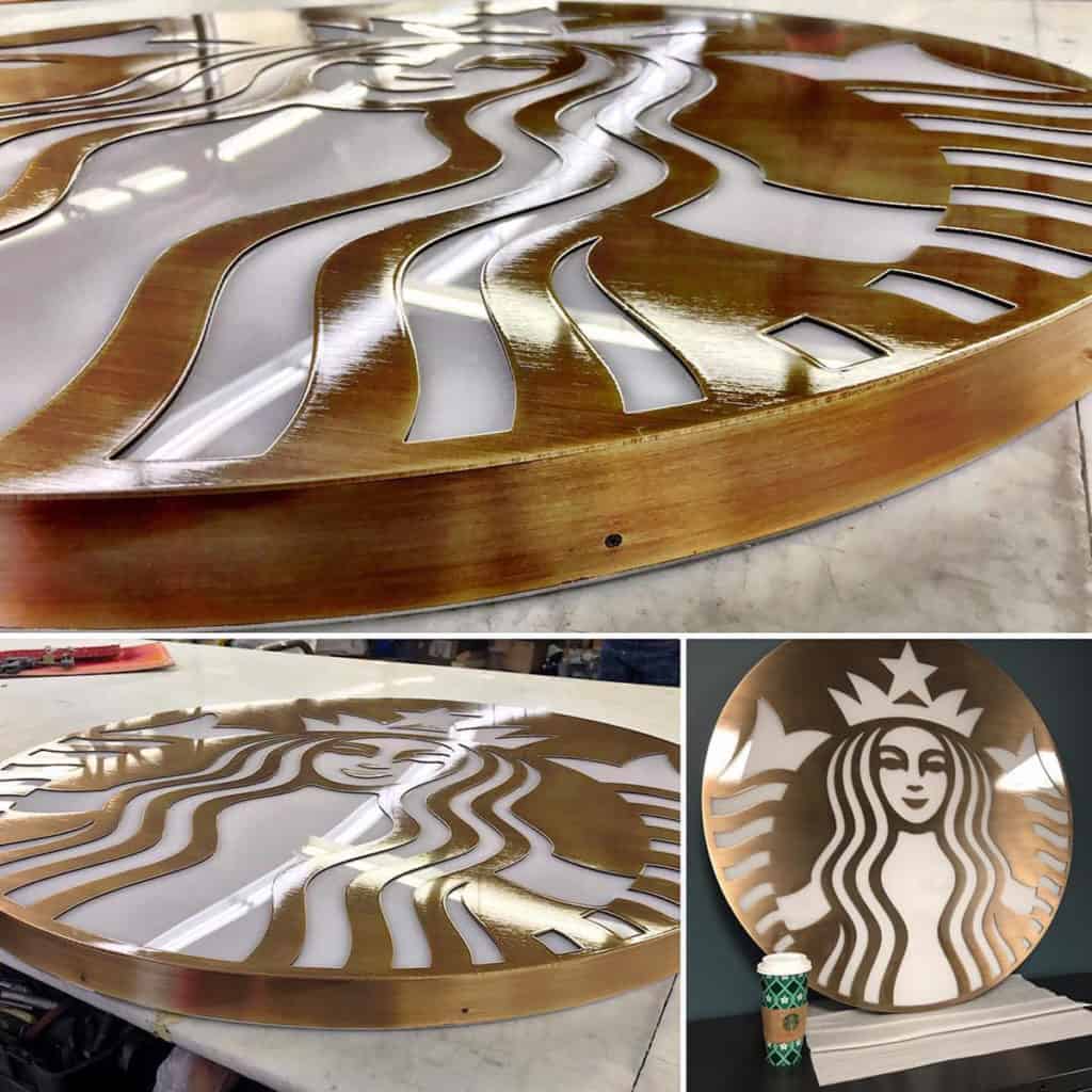 Starbucks 3D Logo