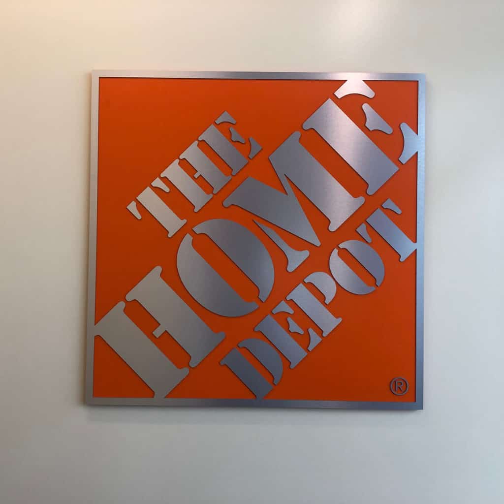 Home Depot 3D Logo