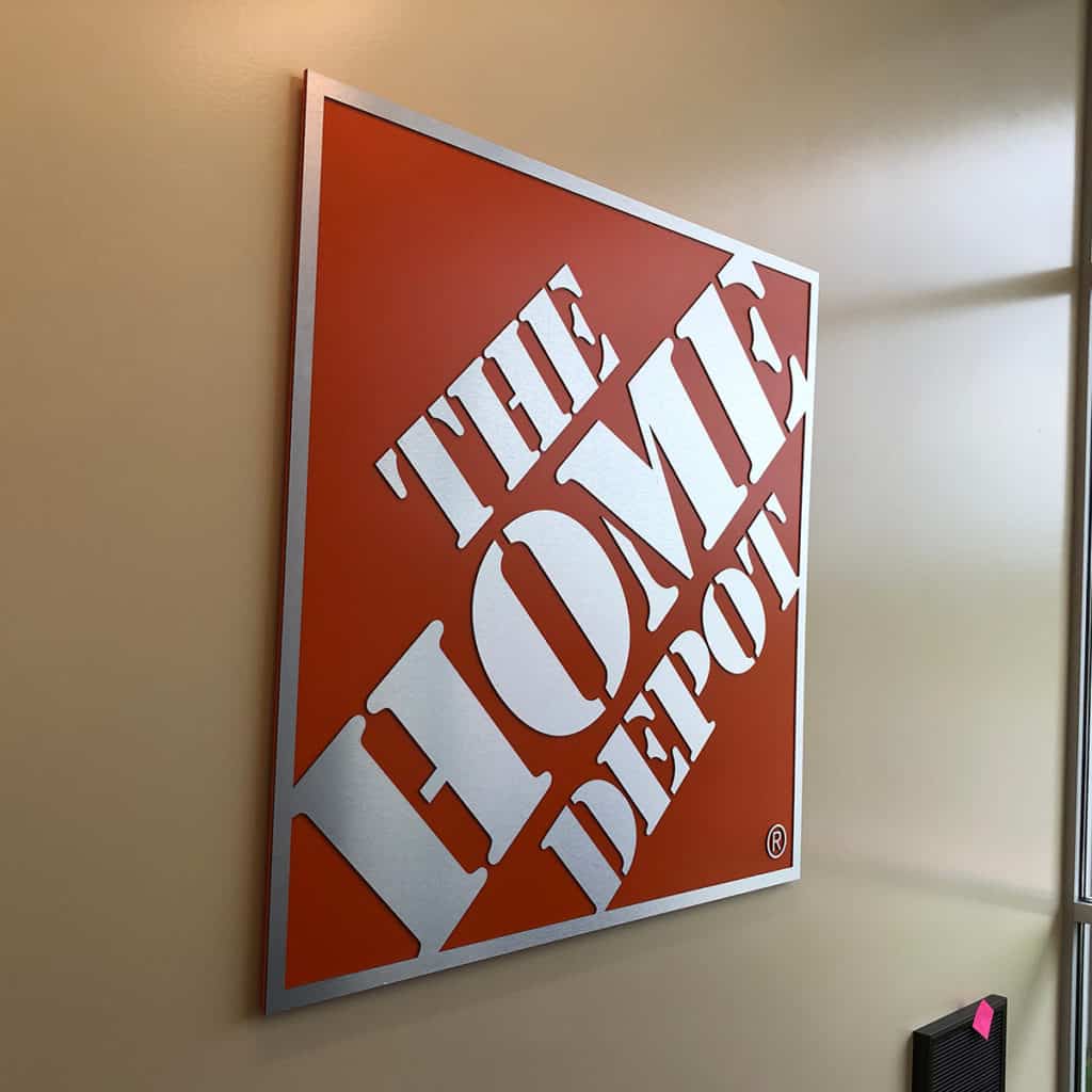 Home Depot 3D Logo