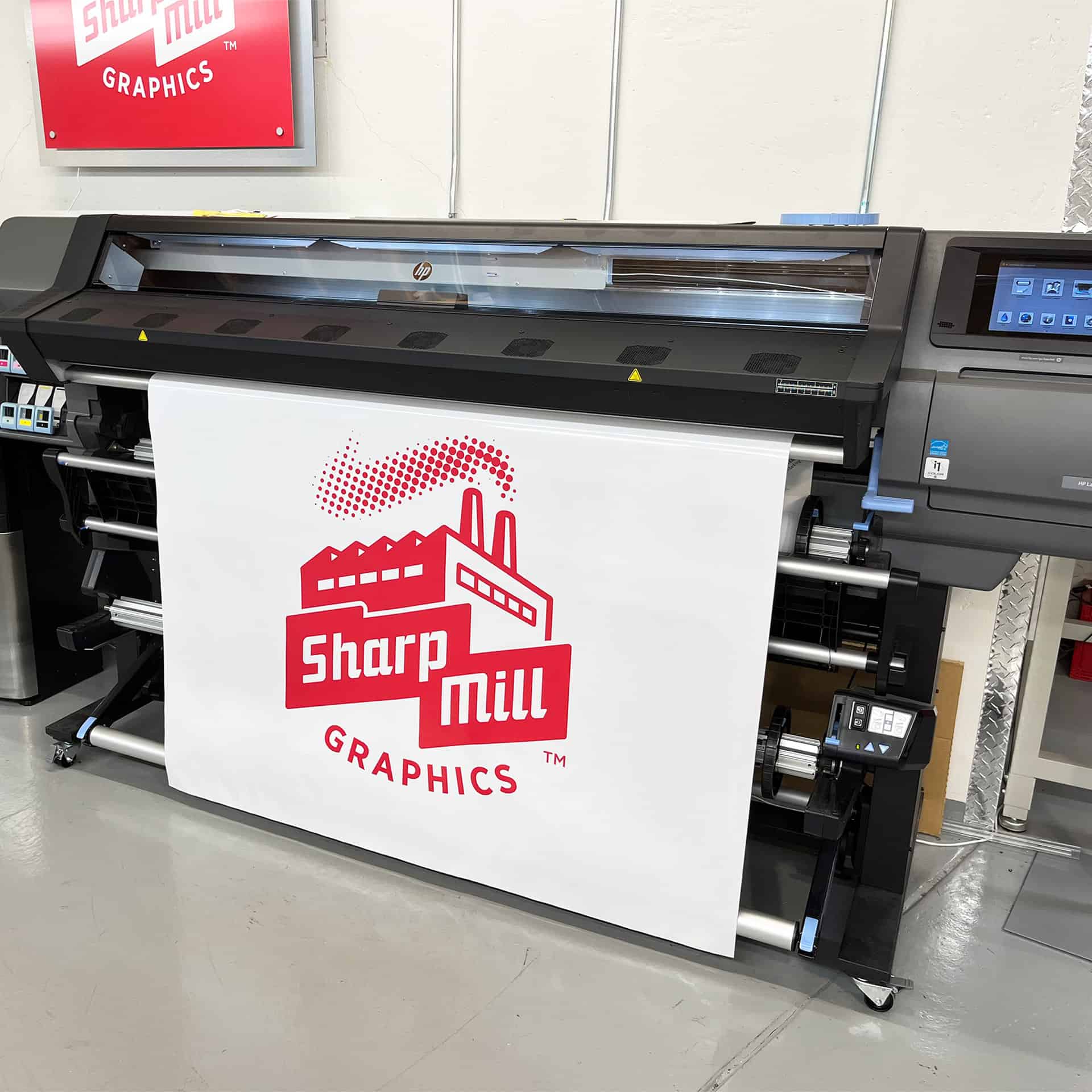 High-quality commercial printing with sharp mill graphics.